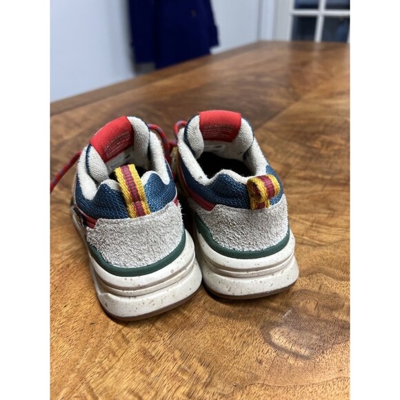 New Balance 997H x Cordura Boys 12 Youth Orange Blue Yellow Athletic Sneaker - Picture 4 of 6